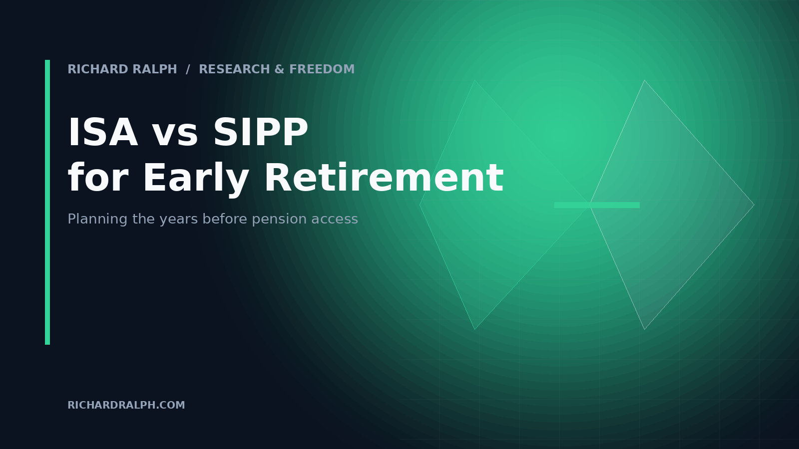 ISA vs SIPP for Early Retirement: Building an ISA Bridge in the UK